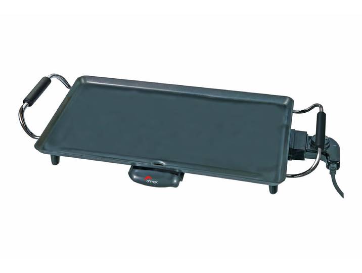 Ohmex Electric Grill Teppanyaki – Tischgrill – schwarz