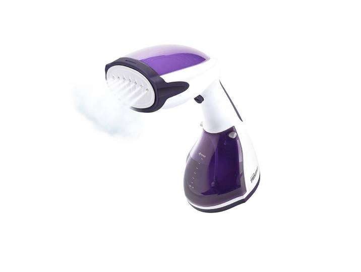 Dampfbürste TRISTAR ST-8916 1200 W , lila (violett, weiß), B:16cm T:11cm, Bügeleisen, Dampfbürste, Tragbare Dampfbürste für Textilien mit 1200 Watt