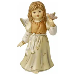 Goebel, Weihnachtsdeko, Engel Dein Reisebegleiter, Steingut, Champagner, 12 cm, 41698071