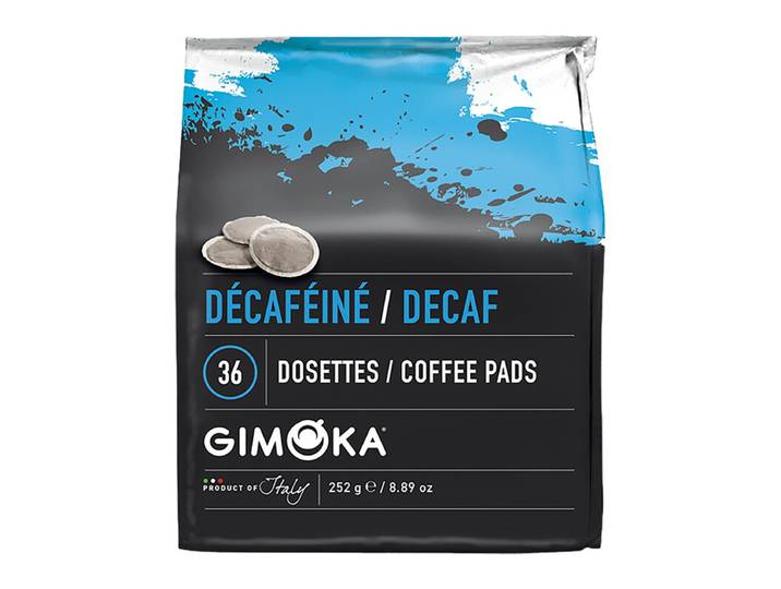GIMOKA Senseo Compatible Coffee Pods DECAF/DECAFFEINE' 36 pods 252 g