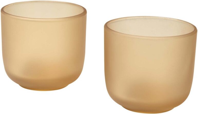 Gobelet en verre personnalisable 200 ml finition mate Male Flocons d'avoine