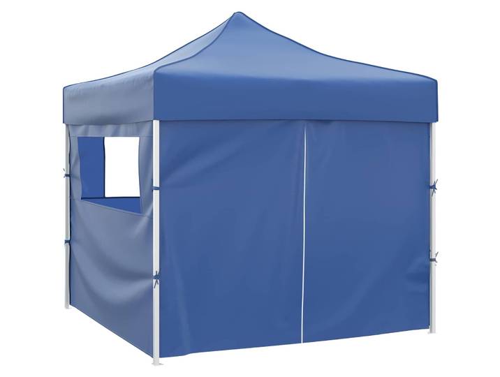 vidaXL\, tente de fête\, 291 x 291 x 315 cm\, bleu\, tissu Oxford