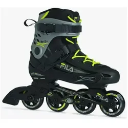 FILA, Rollschuhe, FS Rol HOUDINI Black/grey/ lime 46 (46), Mehrfarbig