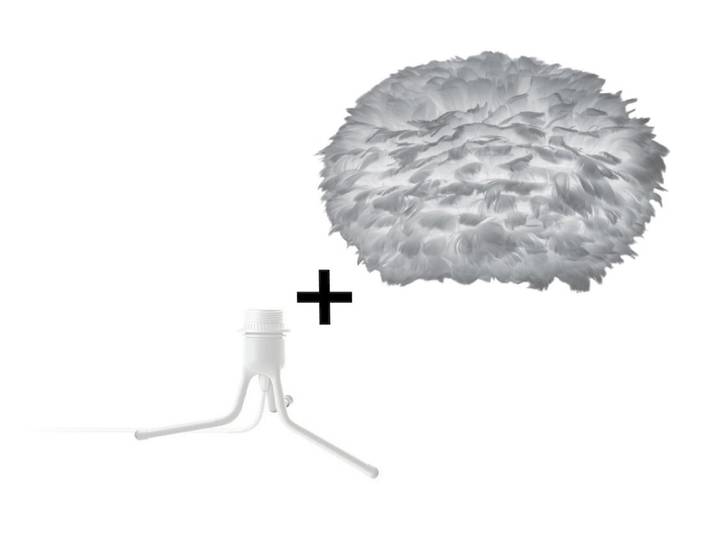 Eos Tischleuchte Medium w/Mini Fod Grau/Weiß - UMAGE - Schlafzimmer - Sonstige