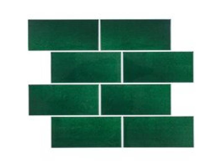 LIVARNO® Carrelage adhésif mural décoratif, 10 pièces (Vert)