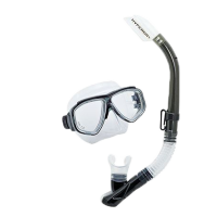 Tusa UC-7519 Splendive Maske-Schnorchel-Set - Smoke