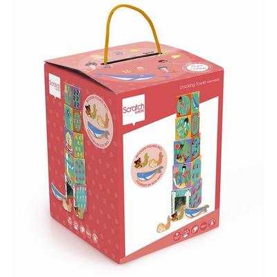 SCRATCH - Stapelspiel Pyramide Ozean