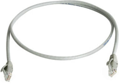 Telegärtner Câble de raccordement Cat5e 10,0 m gris U/UTP PVC (100009088)