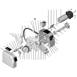 PROXXON 24150-01-38 Zahnscheibe für FD 150/E