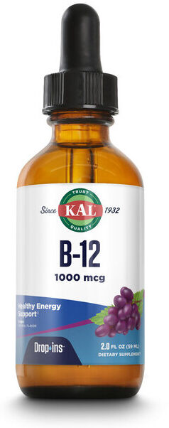 Kal Vegetarian B12 Drops 1000 mcg 53 ml