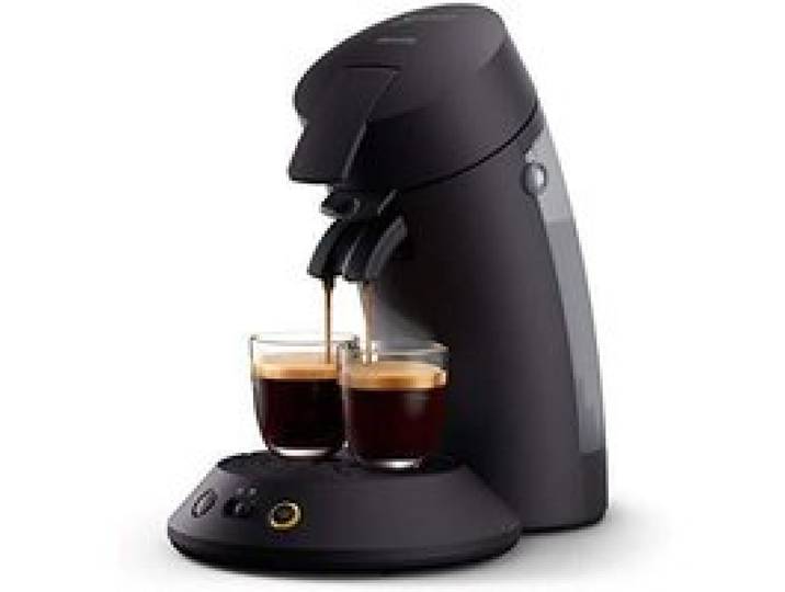 Machine à café - PHILIPS - SENSEO ORIGINAL PLUS CSA210/60 - Dosettes - Noir - Sélecteur dintensité