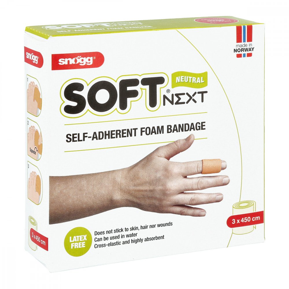 Holthaus Medical GmbH & Co. KG Soft Next selbsthaftender Verband 3 cmx4,5 m 12360554