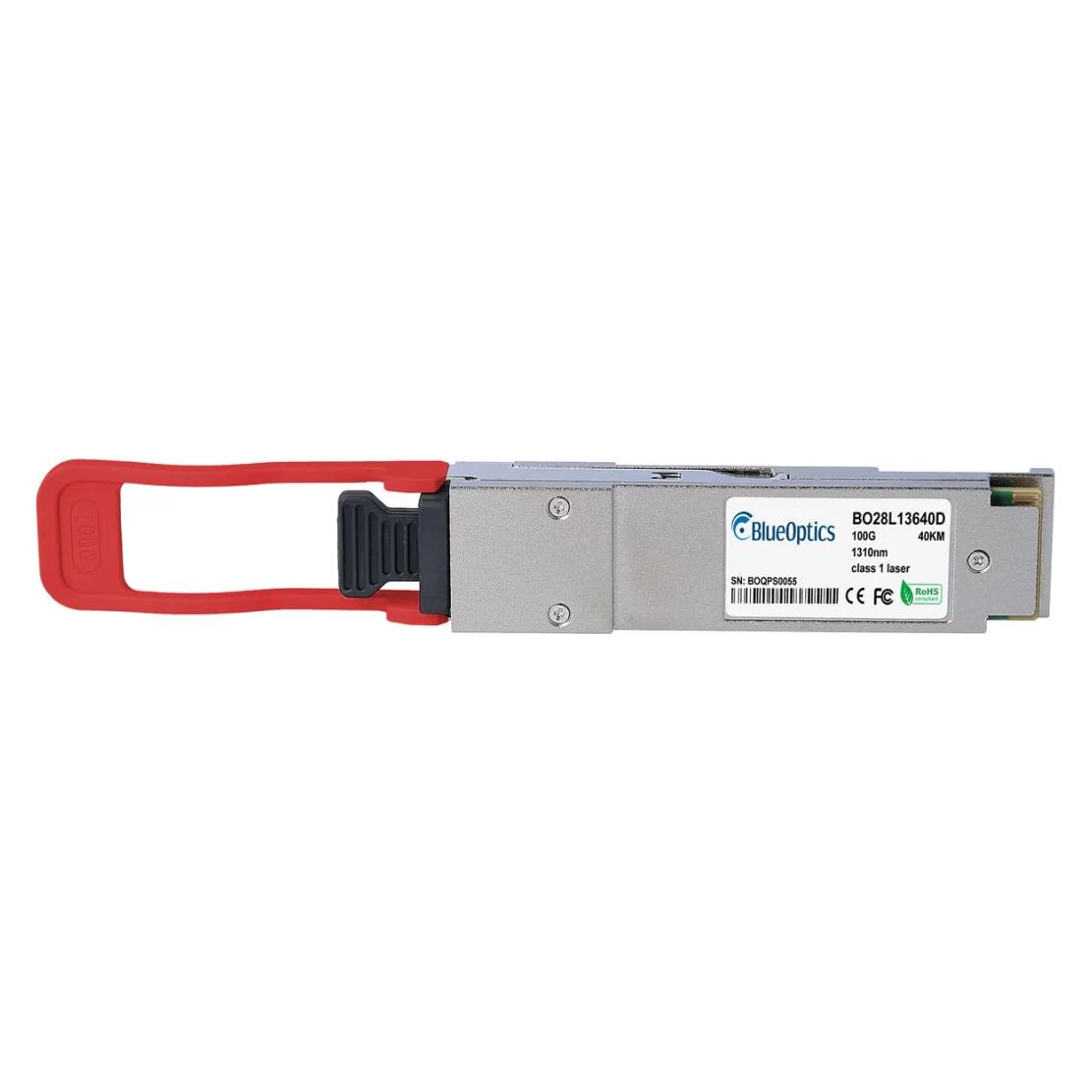 BlueOptics Extreme Networks 100G-4WDM-QSFP40KM kompatibler QSFP28 BO28L13640D (100G-4WDM-QSFP40KM-BO)