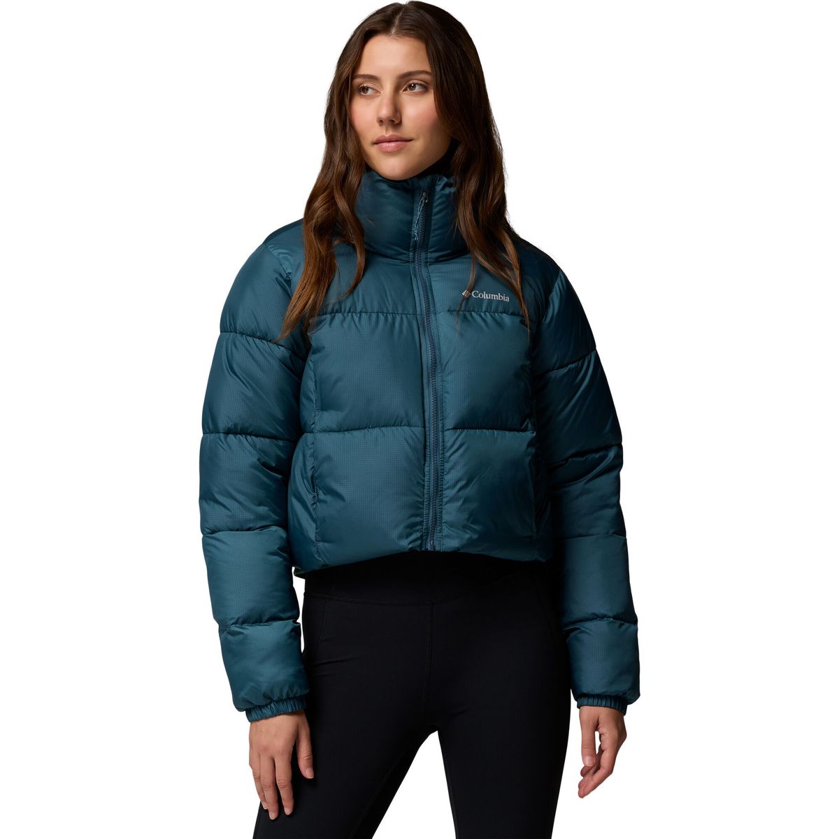 Columbia Puffect II Cropped Jacket everblue (429) XS 208850-2088501-429-XS