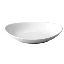 12 x Tivoli Uni Gondola Media 26cm * - weiß - Saturnia  Porzellan