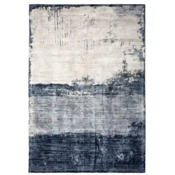 pad Webteppich Eclectic 170 x 240 cm Mischgewebe Blau
