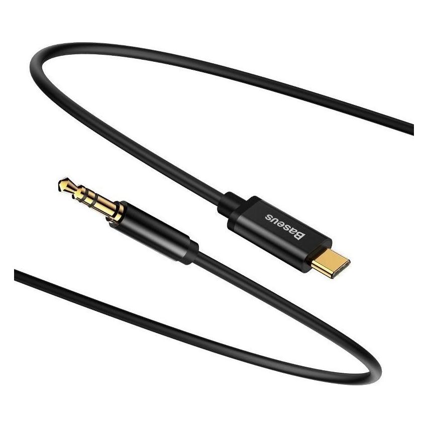 Baseus 3.5mm Klinke - USB Typ C (1.20 m, AUX Kabel) (CAM01-01)