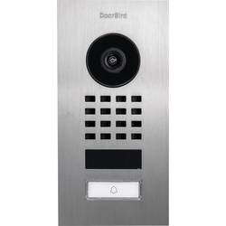 DoorBird D1101V Unterputz IP-Video-Türsprechanlage WLAN, LAN Außeneinheit Edelstahl V2A (gebürstet) 423866782