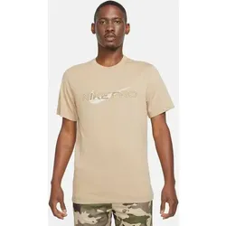 NIKE Herren T-Shirt Pro Dri-FIT, Größe M in Grün Grün