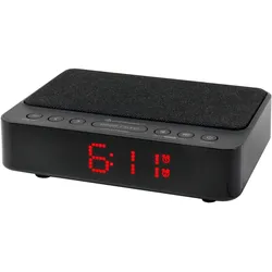 Soundmaster, Wecker, UKW-PLL Uhrenradio UR124SW, mit kabelloser Ladefunktion