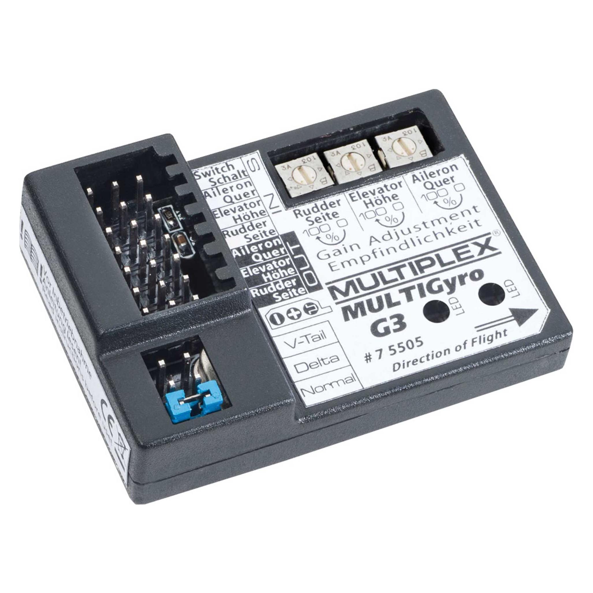 Multiplex 4-Kanal Flächenkreisel Multigy (75505)