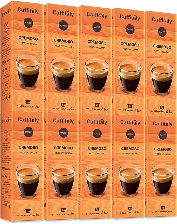 Ècaffè 100 Capsule Caffitaly System E'Caffe' Cremoso
