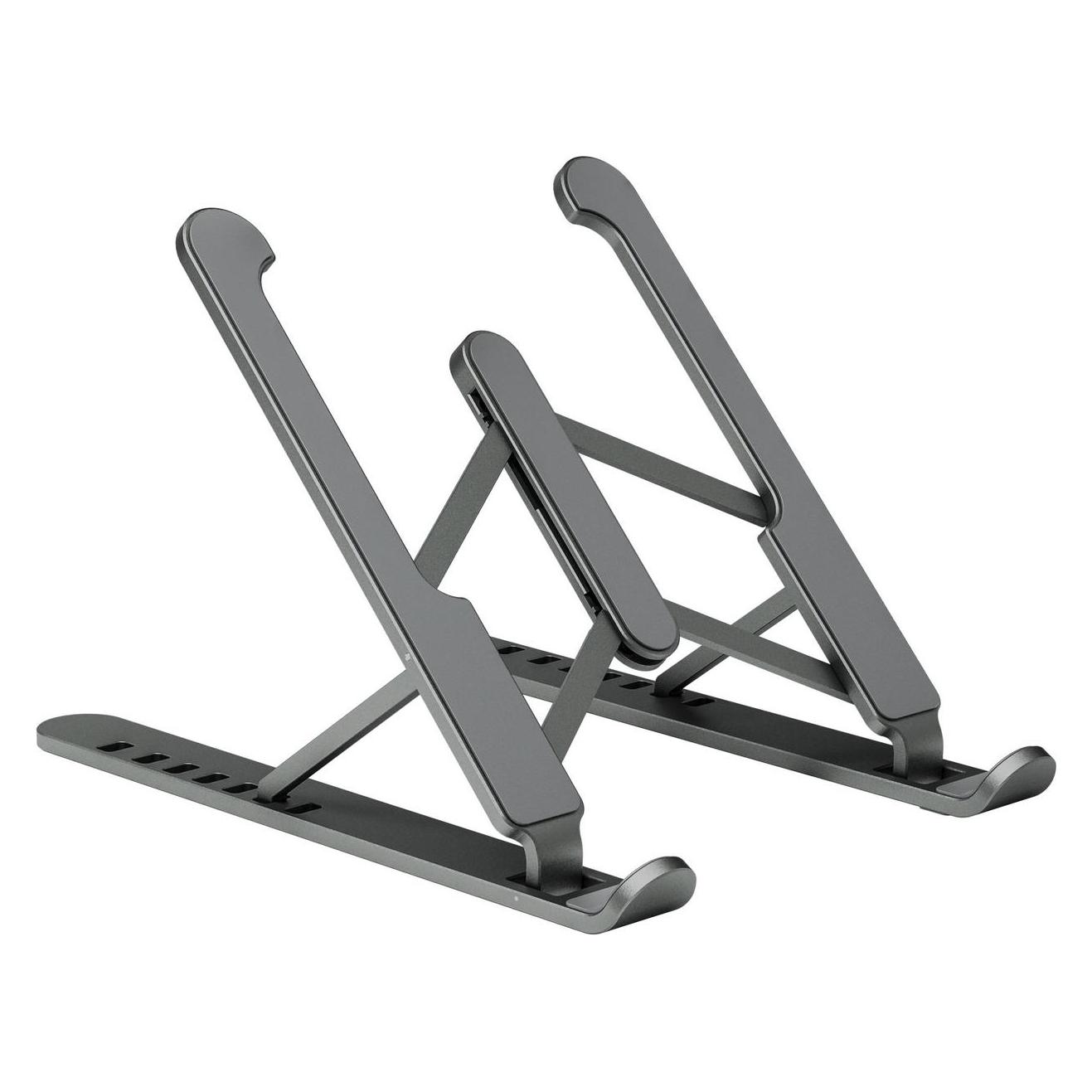 Aisens Soporte De Sobremesa Ajustable Para Portatil Tablet Gris Oscuro (LPS1M-101)