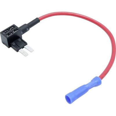 TRU COMPONENTS Flachsicherungsadapter Flachsicherung Mikro Pole LP 15 A 1 St.