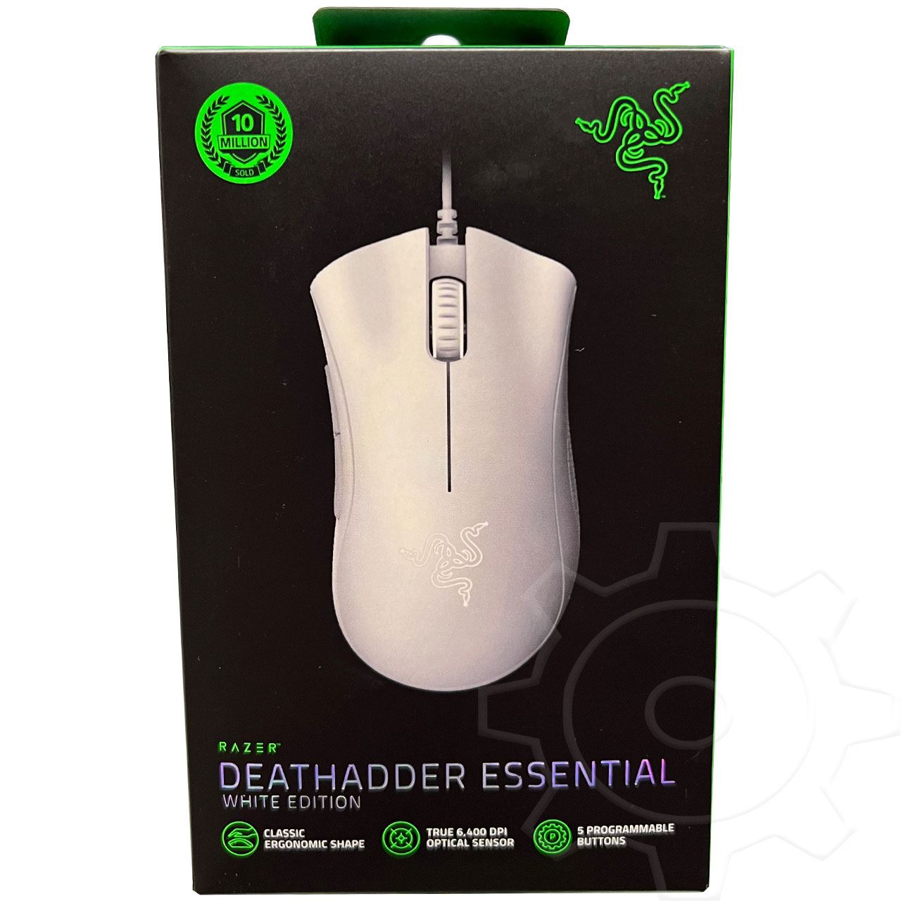 Razer DeathAdder Essential 2021 USB weiß (kabelgebunden)