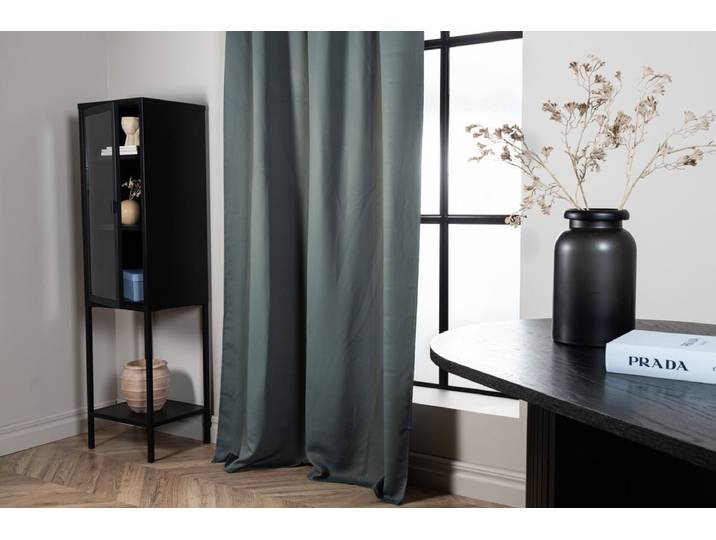 Gardinen-Set Ava – Mehrband-System in 135 x 240 cm - Aqua - 240 x 135 cm - Luxusbetten24