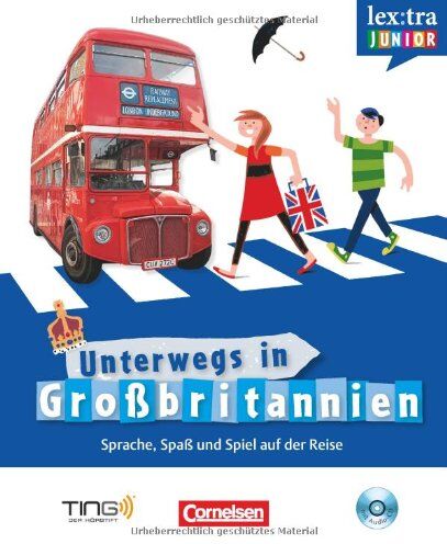 Syme, R. E. - Lextra junior - Englisch - Unterwegs in Großbritannien: Selbstlernbuch mit Hör-CD: Sprach-/Reiseführer für Kinder - TING-fähig: Unterwegs in Großbritannien. Sprach-/Reiseführer für Kinder - Preis vom 09.10.2026 07:28:09 h
