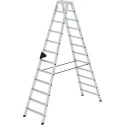 Munk Stufen-Stehleiter beidseitig begehbar - 040224