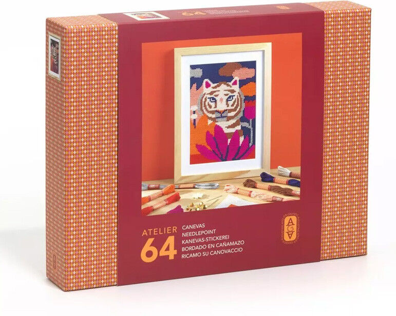 Atelier Grands Augustins 64 : Canevas Fauve - Djeco