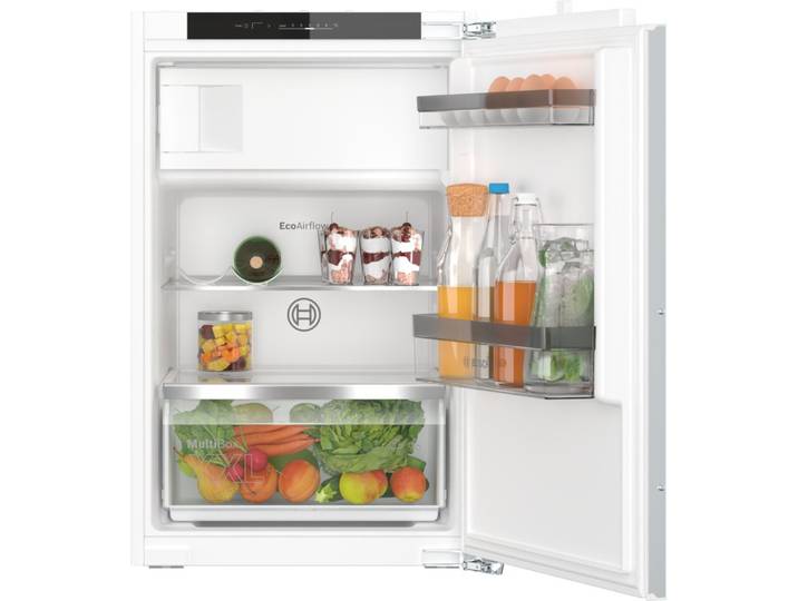 BOSCH Einbaukühlschrank Serie 4 KIL22VFE0, 87,4 cm hoch, 54,1 cm breit, Multi Box XXL: extragroße Schublade für Obst und Gemüse