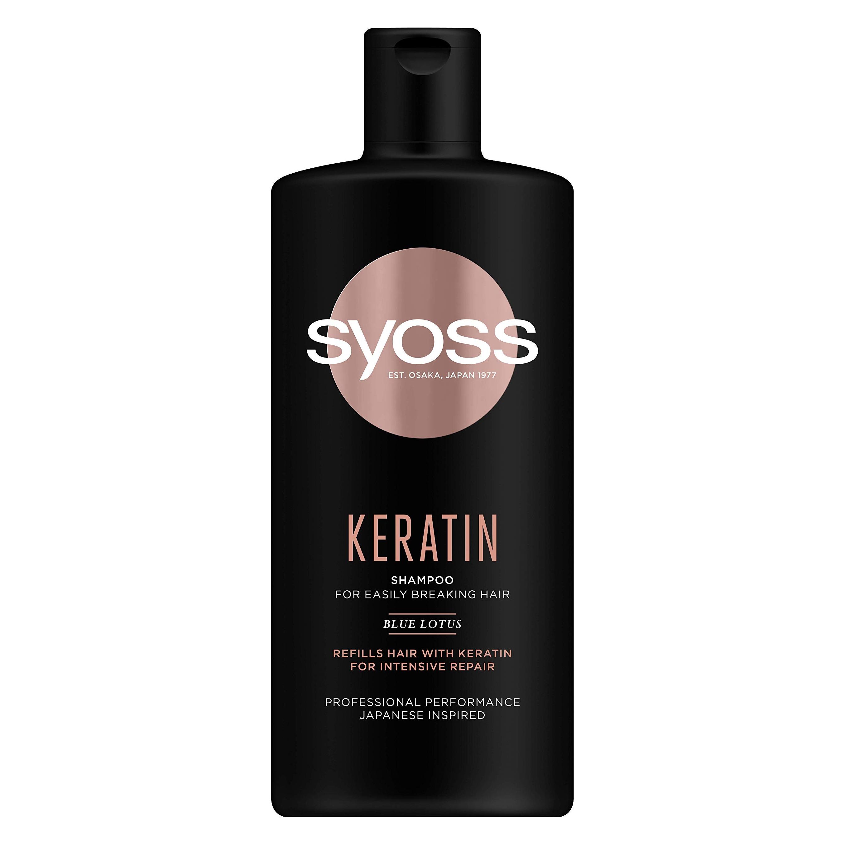 Syoss Keratin (Flüssiges Shampoo, 440 ml) (9000101277050)