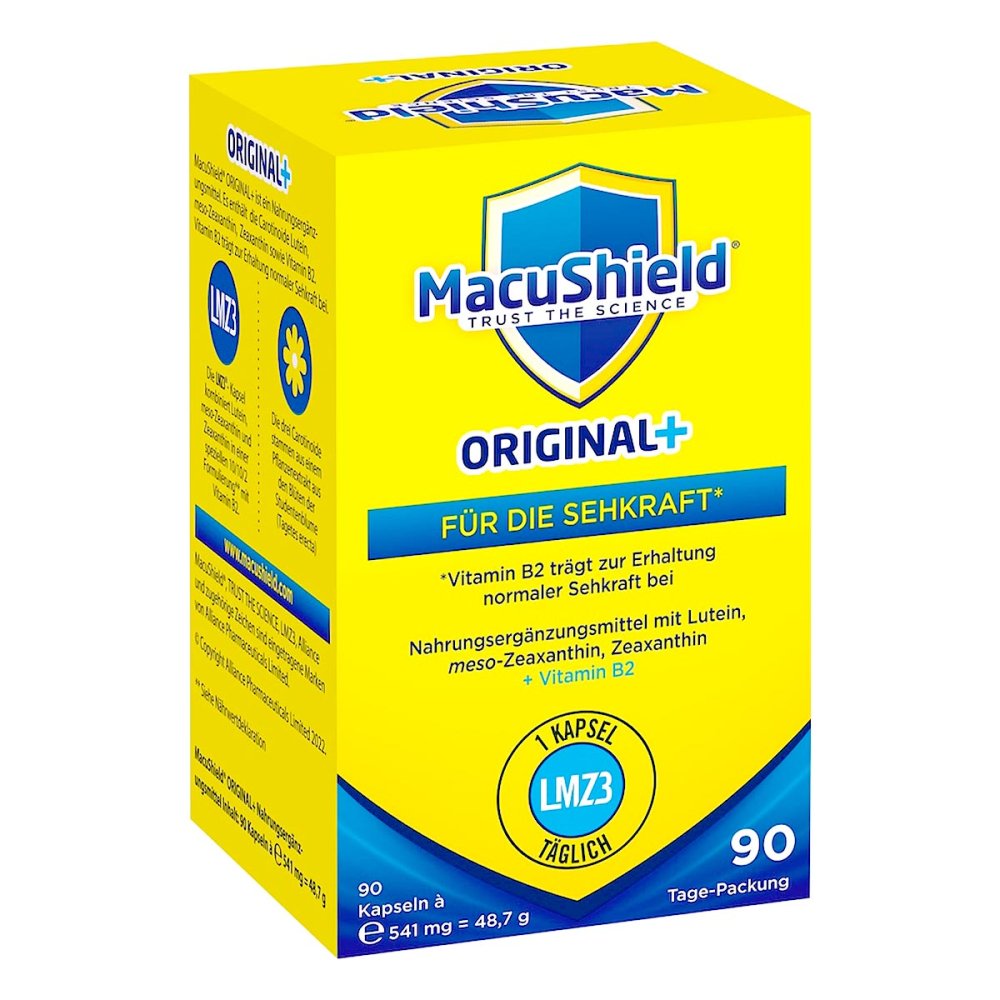 Alliance Pharmaceuticals GmbH Macushield Original+ 90-tage Weichkapseln 17868961