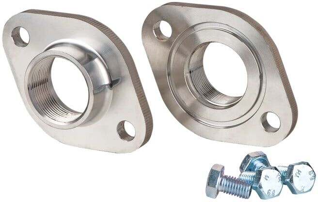Wilo Brides contre-plaquées en acier inoxydable (ovale) PN16/DN50 (4055063)