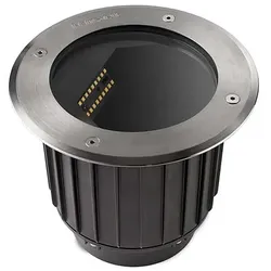 LEDS C4 Bodeneinbauleuchte IP65-IP67 GEA WALL WASHER Ø185MM LED 17W 4000K AISI316-EDEL LEDS-55-9908-CA-CM