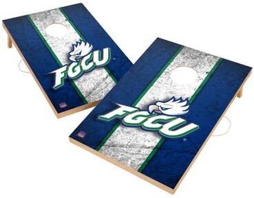 Skip's Garage Vintage Florida Gulf Coast University Eagles Regulation 2x4 Cornhole Set