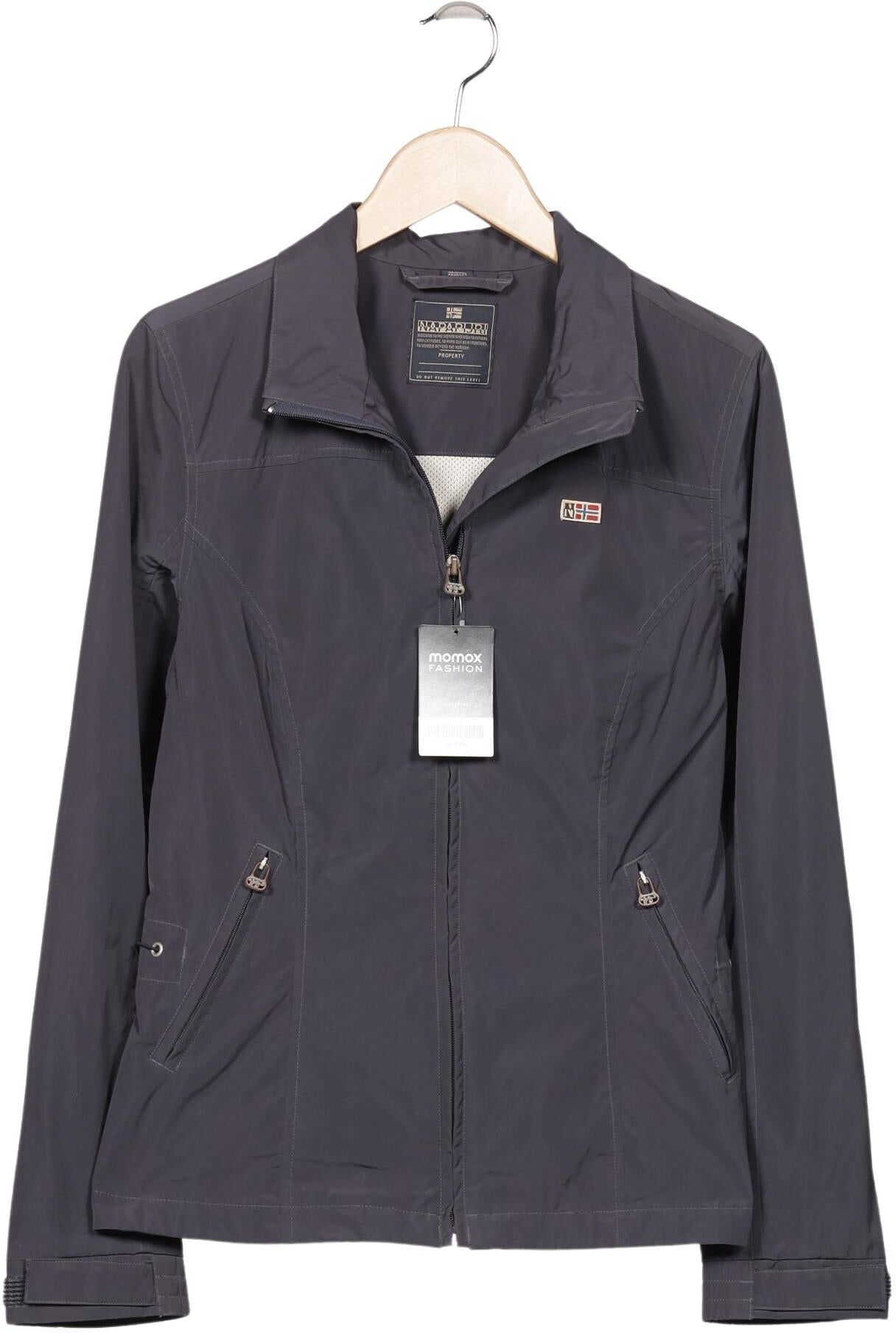 Napapijri Damen Jacke, Grau, Gr. M, Synthetik - Second Hand