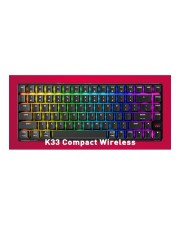 Cherry K33 COMPACT FS WIRELESS KEYBOARD BLACK FRANCE Tastatur Frankreich (G8D-24030PAAFR-2)