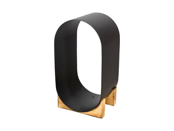 Nouvel Kaminholz Ø47 x 84cm schwarz