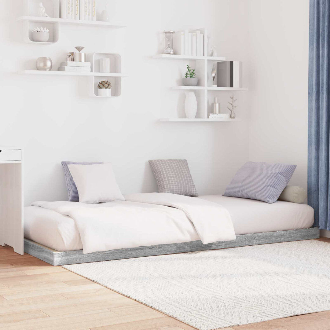 Metro Bed Frame Grey Sonoma Small Single (2'6)