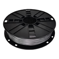 Ampertec 3D-Filament PETG silber 1.75mm 500g Spule 3DPET0500SIL1AM
