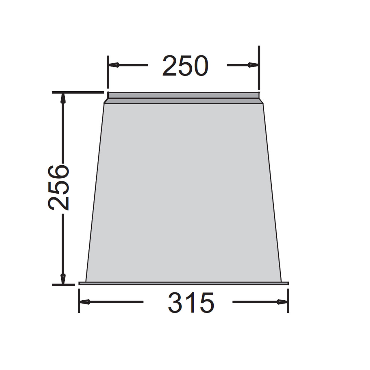 REKUBIK Ventilkasten rund LARGE 10" 3212/0010