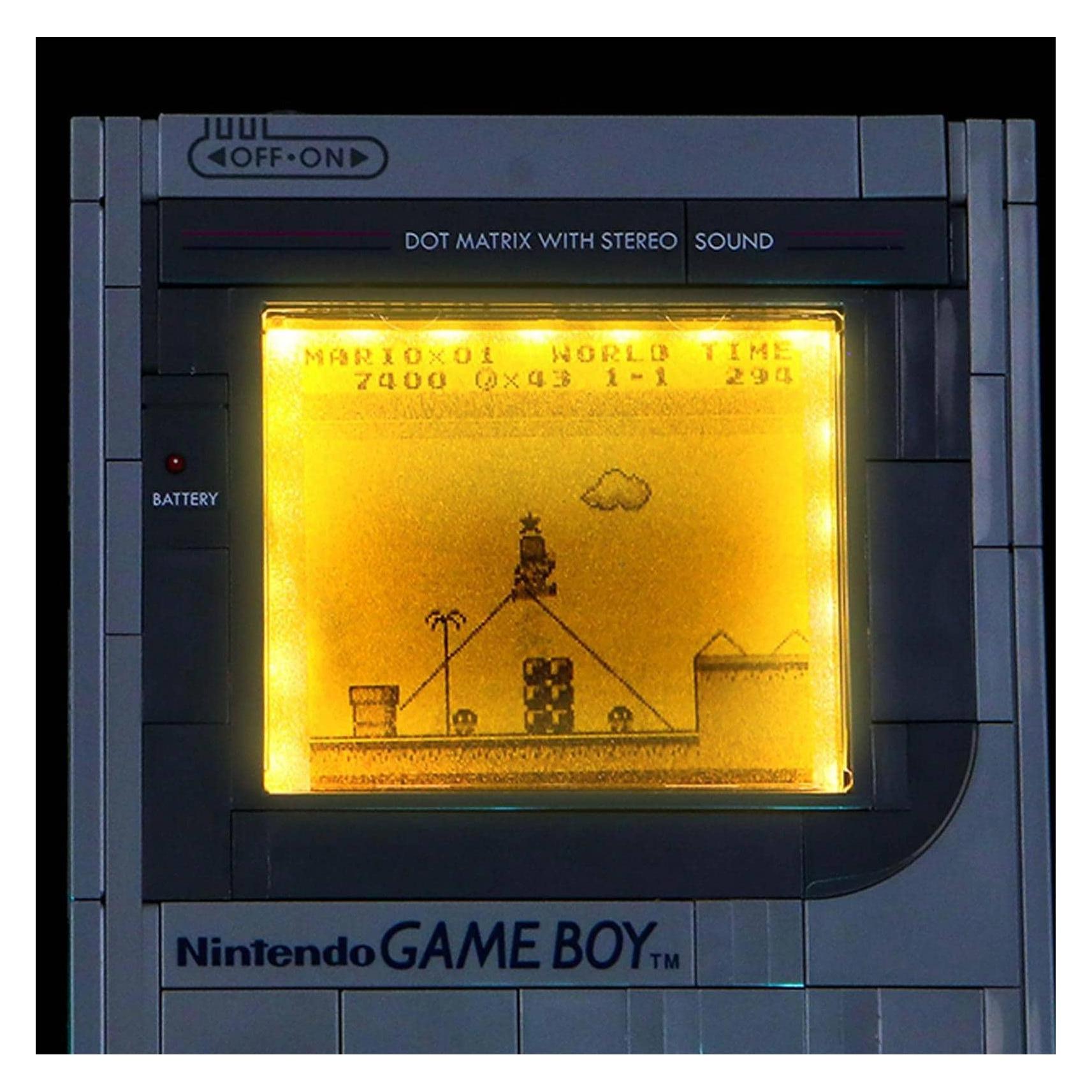 BrickBling LED Licht Set für LEGO Super Mario: Game Boy (72046) (P101801)