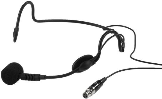 MONACOR HSE-90 Headset, schwarz, Niere