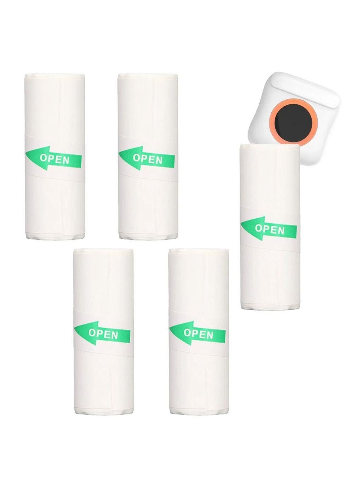 SiGN Thermal label printing paper for mini printer - 5 rolls - 57*25 mm - 3m