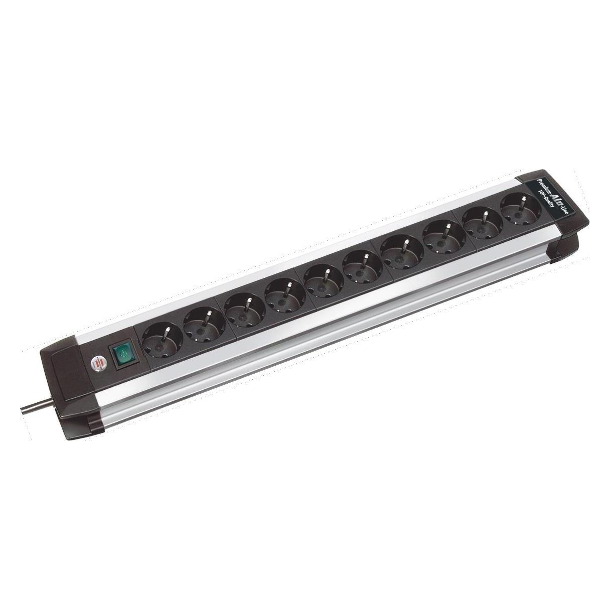 Brennenstuhl Premium-Alu-Line (10x, CEE 7/4, 3 m) (1391000010)