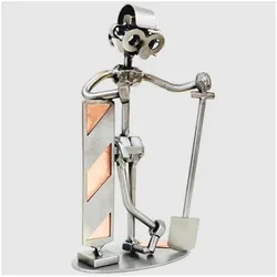 Hinz & Kunst, Deko Figuren + Skulpturen, 641 - Hinz und Kunst - Figur "Strassenarbeiter"